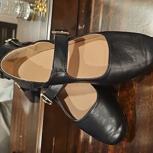 Sam Edelman Girls Black Mary Jane Flats